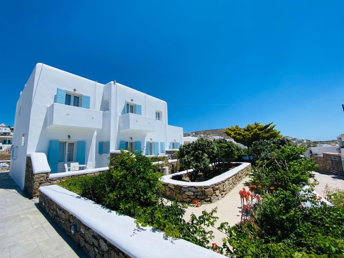 Eleftheria Hotel & Apartments Ornos  Bagian luar foto