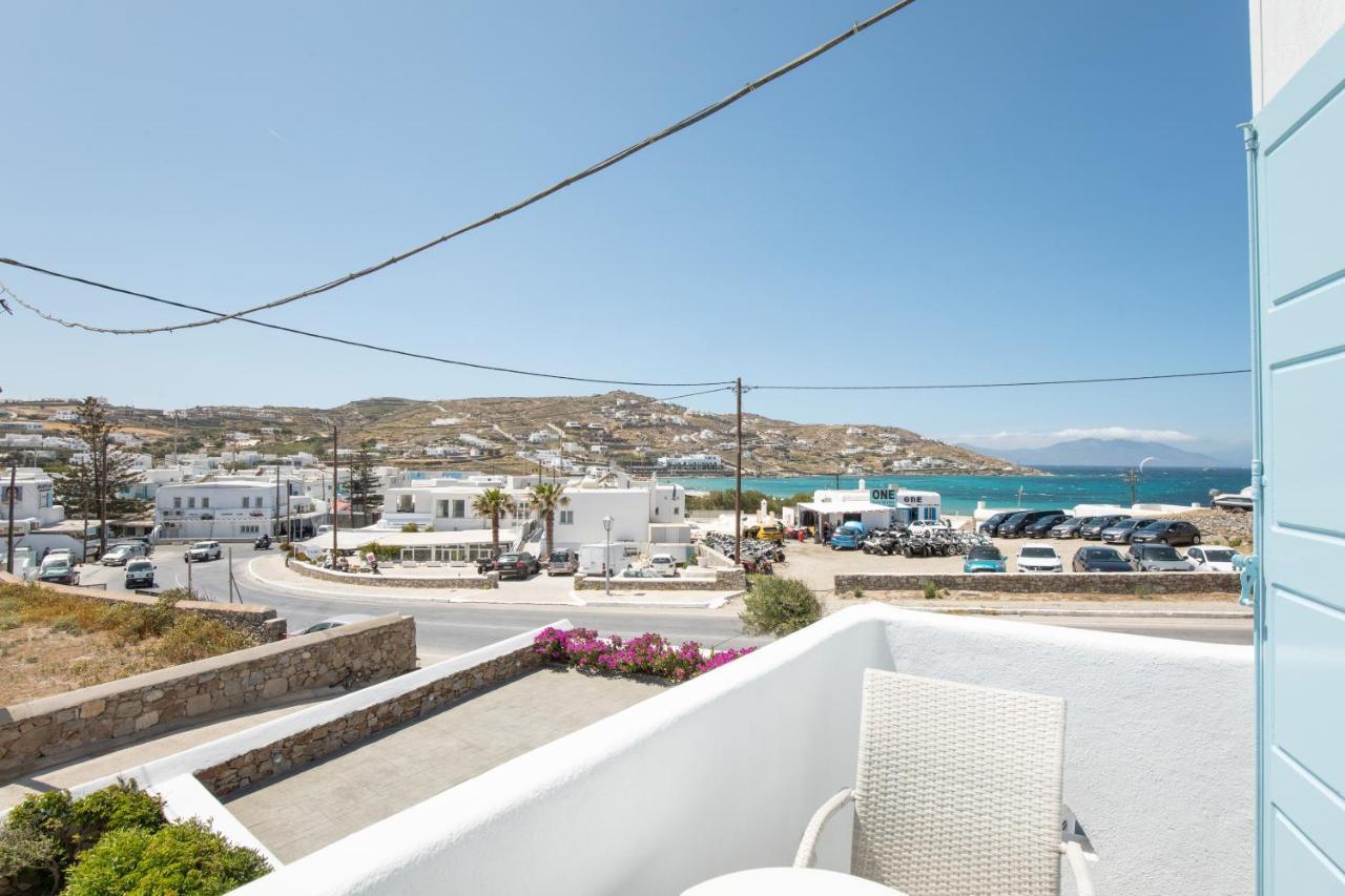 Eleftheria Hotel & Apartments Ornos  Bagian luar foto