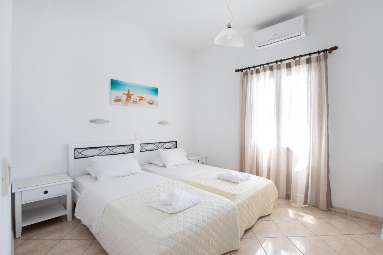 Eleftheria Hotel & Apartments Ornos  Bagian luar foto